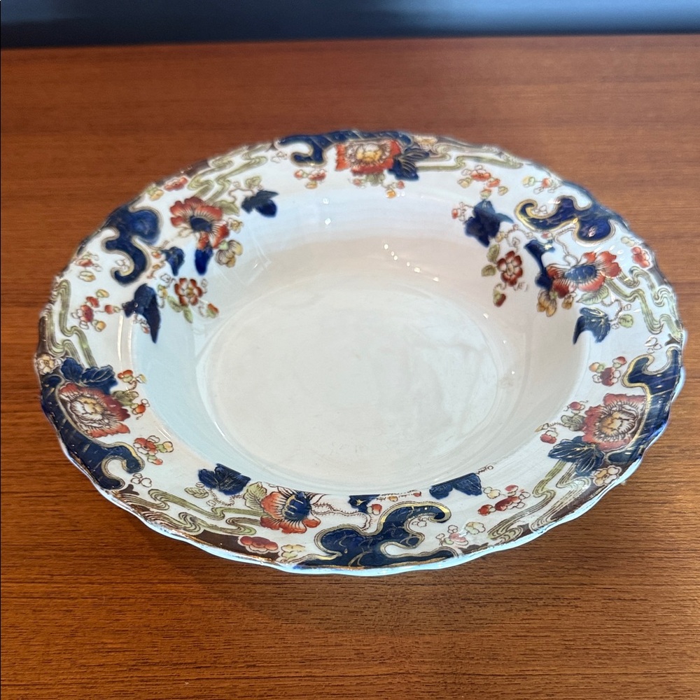 antique bowl from the "Tokio" pattern by Keeling & Co. Losol Ware